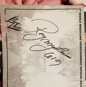 WWE Rey Mysterio autograph